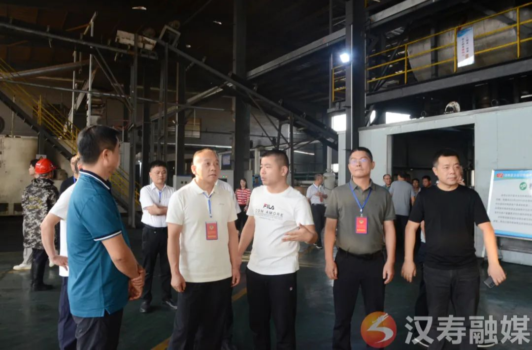 汉寿县政协视察重点项目建设