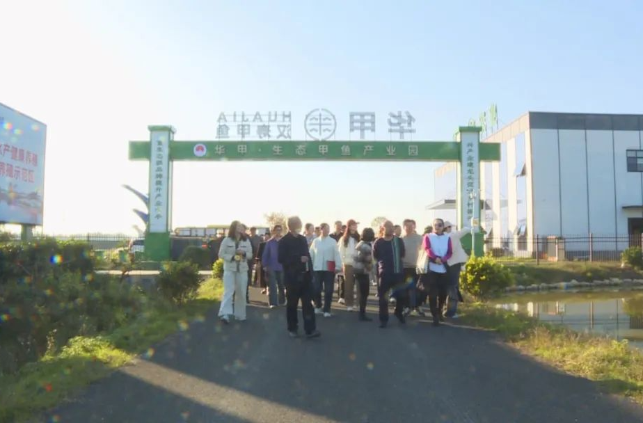 “人民日报、新华社、中国日报、中央广播电视总台等媒体“高质量发展调研行”采访团考察调研“汉寿甲鱼”产业