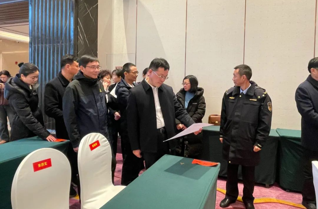汉寿县领导检查县第十八届人民代表大会第五次会议筹备工作