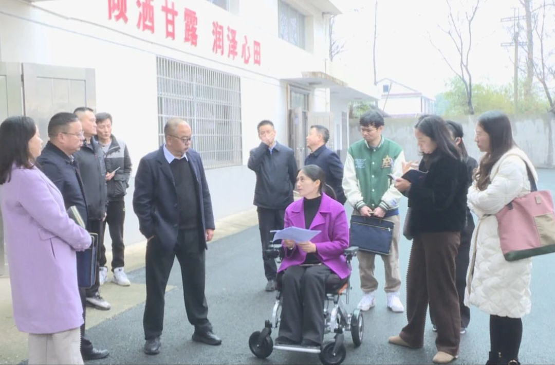 省残联、省教育厅来汉寿调研适龄残疾儿童送教上门工作