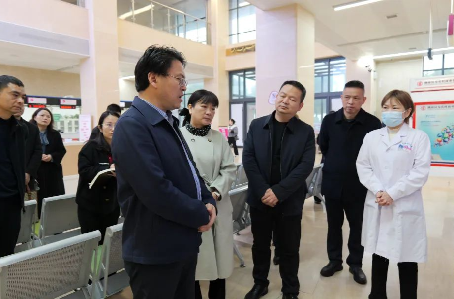 湖南省计生协来汉寿调研