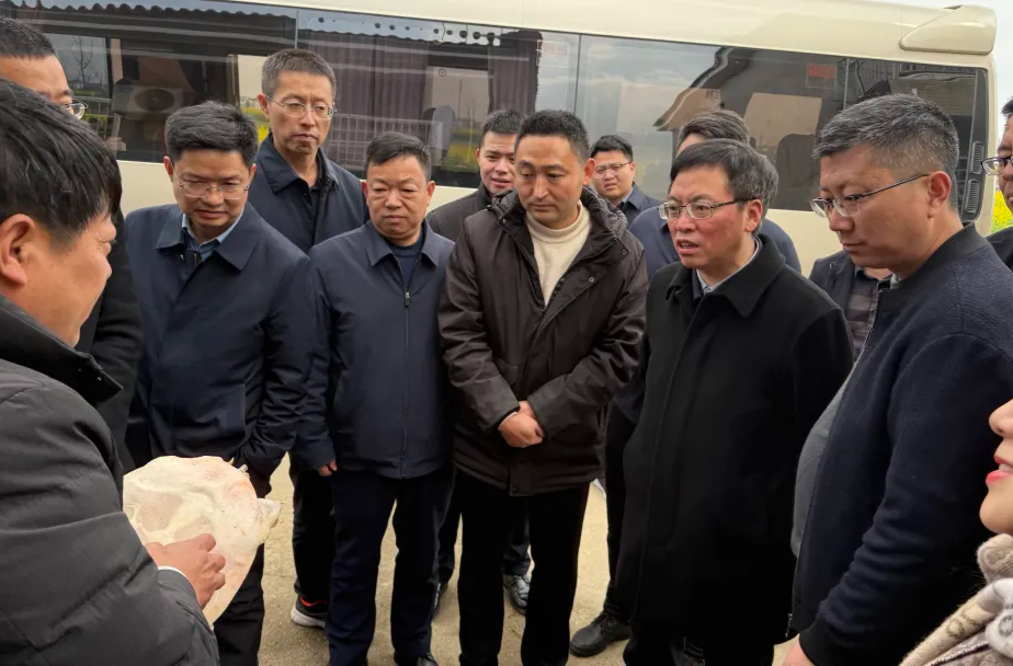 重庆市合川区调研组来汉寿考察稻鳖产业