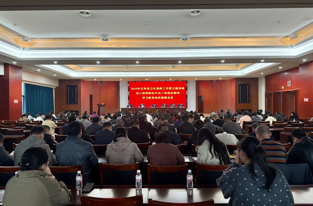 2025年汉寿县卫生健康工作暨卫健系统深入贯彻中央八项规定精神学习教育动员部署会议召开