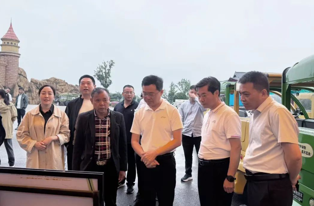 汉寿县领导调研清水湖片区“五一”假期旅游准备工作