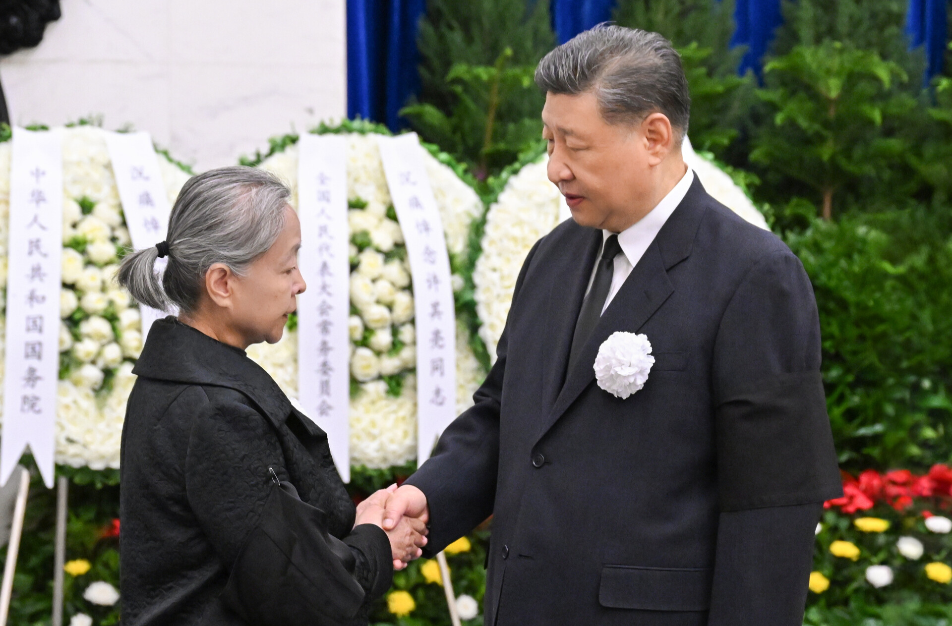 许其亮同志遗体在京火化 习近平等到八宝山革命公墓送别