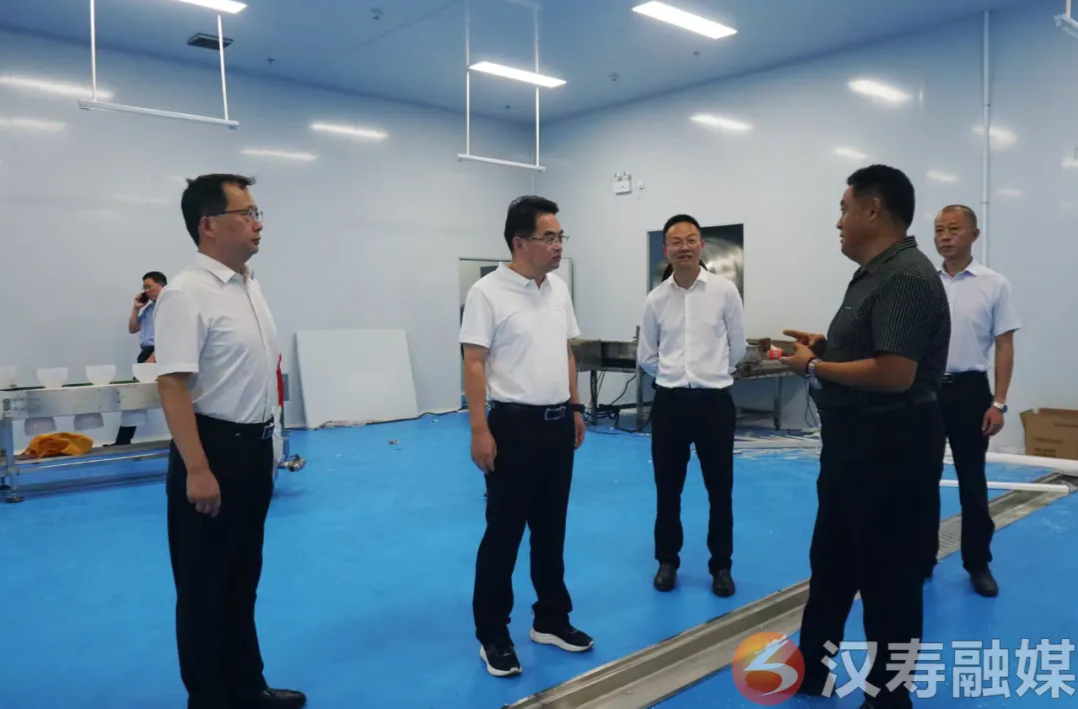 周功表帶隊(duì)調(diào)研園區(qū)招商項(xiàng)目建設(shè)