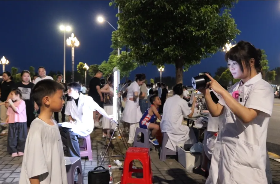 汉寿县妇幼保健院：开展夜市义诊 健康服务“零距离”
