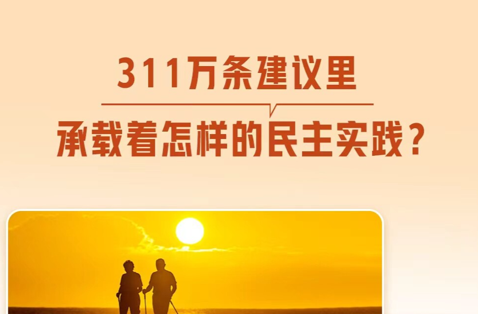 一见·311万条建议里，承载着怎样的民主实践？