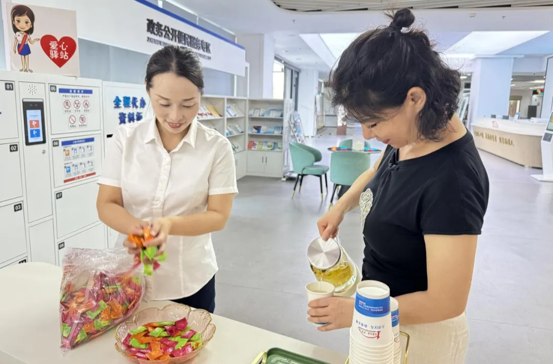 汉寿县政务服务中心：不止是办事窗口 更是出行途中的 “舒适补给站”