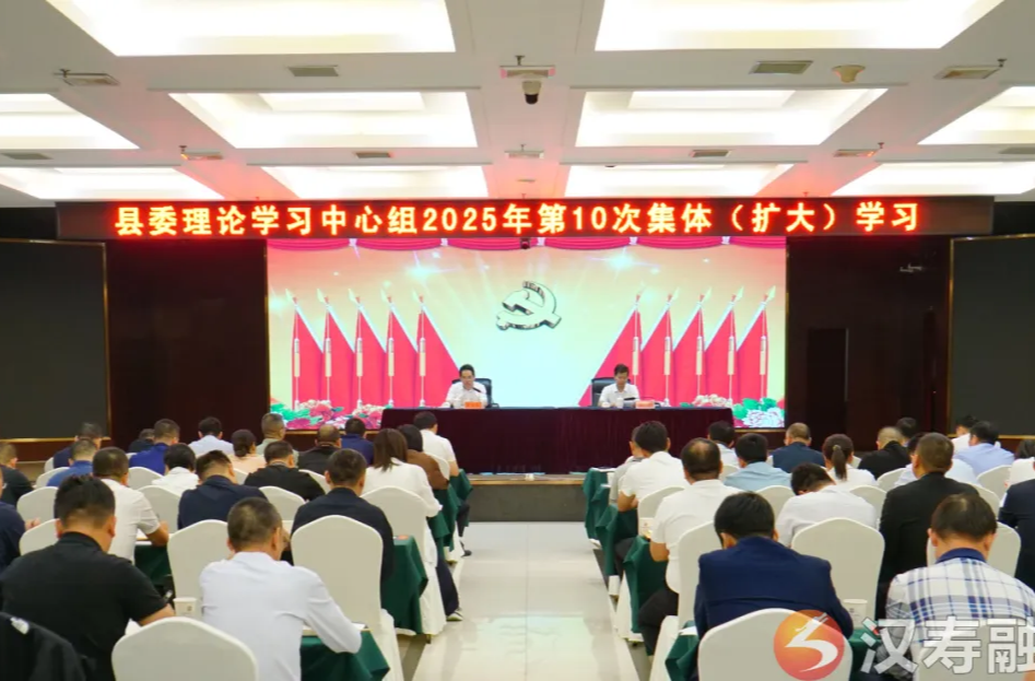 汉寿县委理论学习中心组开展2025年第10次集体（扩大）学习