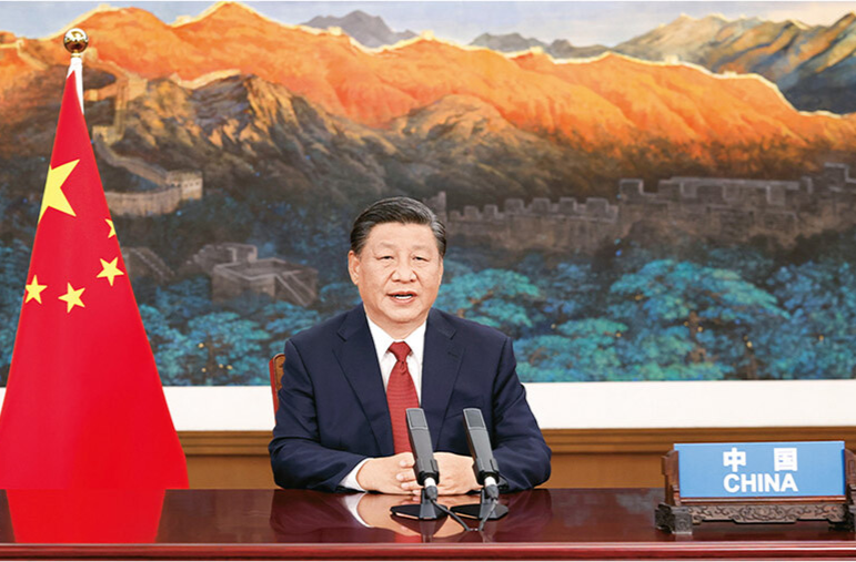 推动落实全球发展倡议、全球安全倡议、全球文明倡议、全球治理倡议