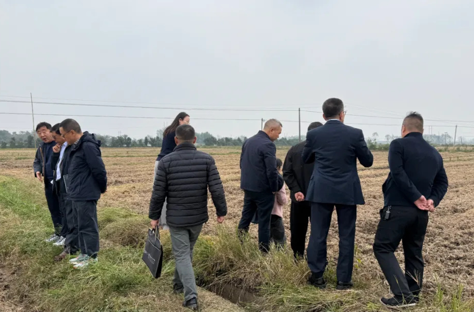 世行督导检查团来汉寿督导检查项目建设情况