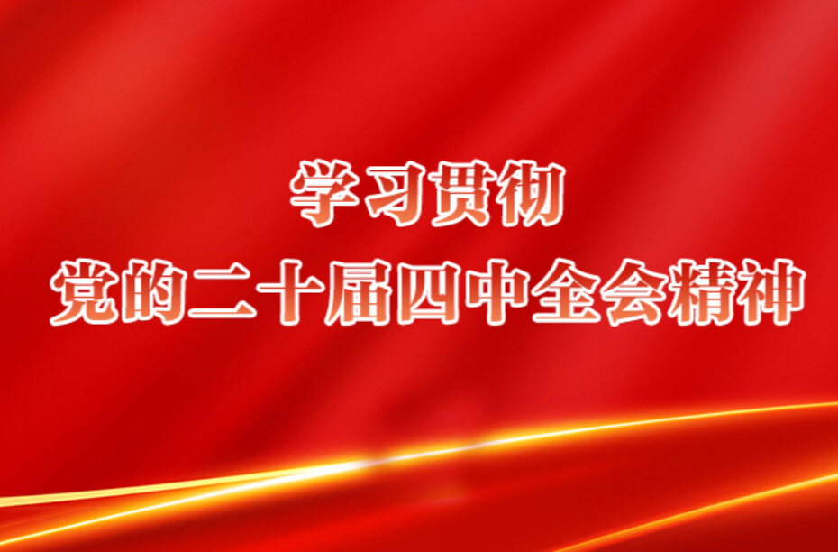 《学习贯彻党的二十届四中全会精神》专栏