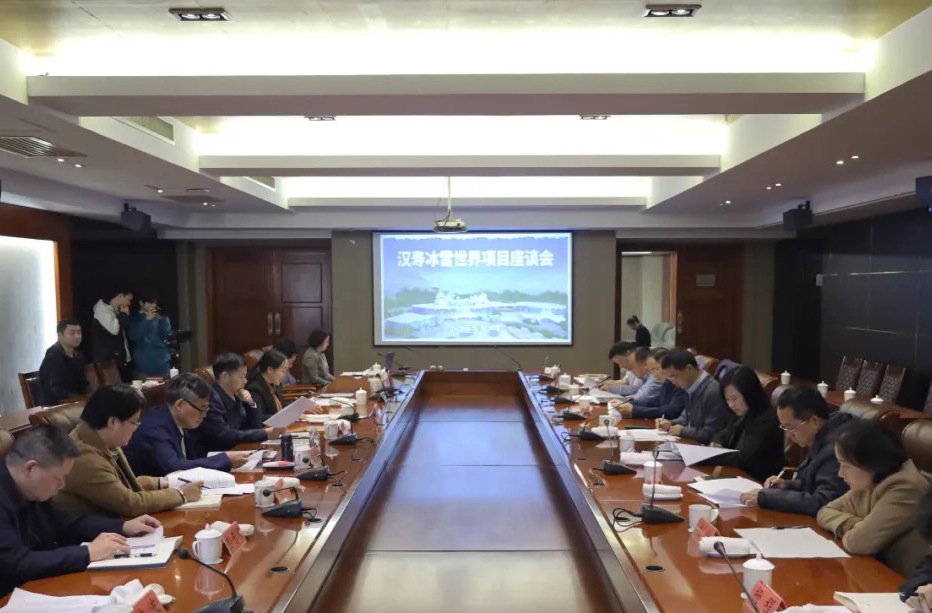 常德市领导调研汉寿冰雪世界项目建设工作