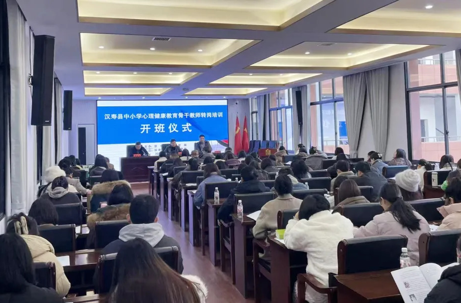2026年汉寿县中小学心理健康教育骨干教师转岗培训班开班