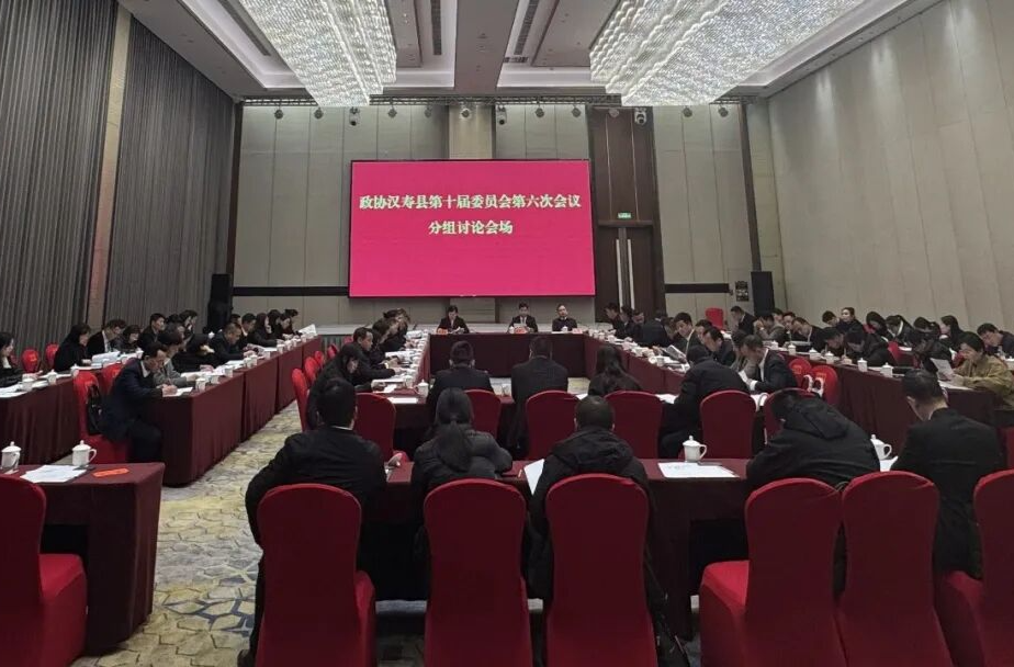 聚焦两会丨政协汉寿县第十届委员会第六次会议开展分组讨论