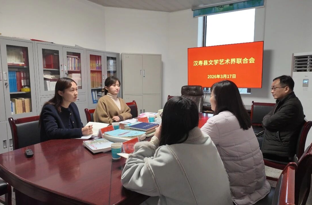 汉寿县领导调研全县文艺文化工作