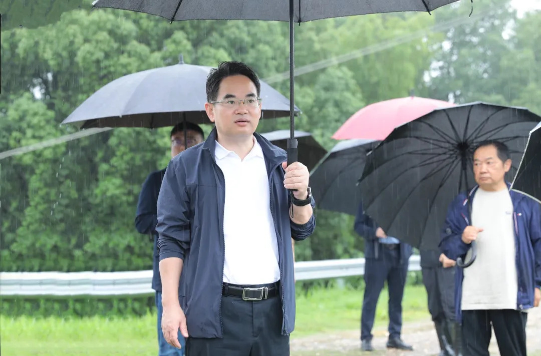 周功表到崔家桥镇督导检查防汛备汛工作