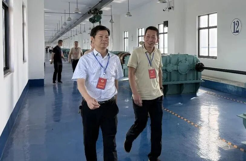 汉寿县政协视察防汛备汛工作