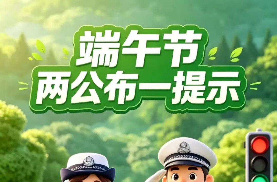 端午节假期“两公布一提示”，请查收