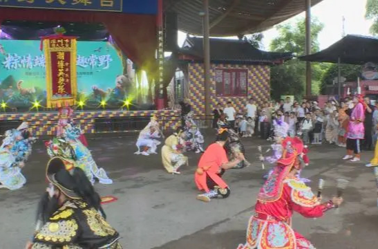英歌舞首登常野：国家级非遗与萌宠“同台”闹端午