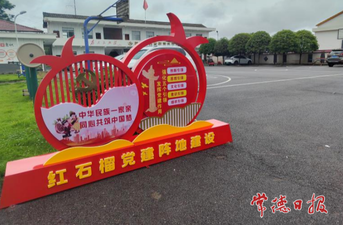 【先锋的力量】党旗飘扬“石榴红”——汉寿县毛家滩回维乡教门岗村党建引领民族团结与乡村振兴纪实