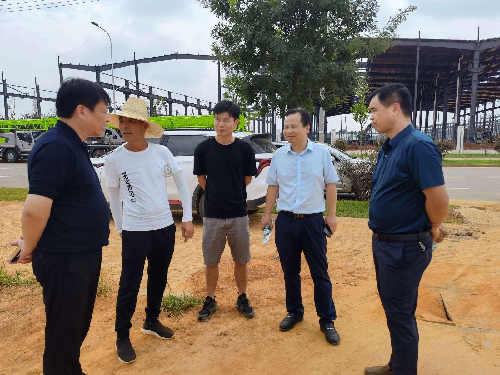 汉寿高新区召开重点项目建设现场调度会