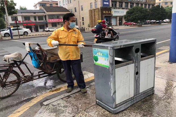 汉寿县城管执法局：“四及时”严守疫情防控环卫防线