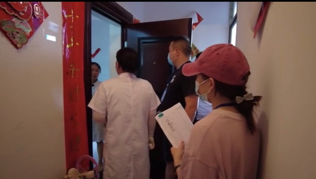 汉寿“敲门行动”助力疫苗接种全覆盖