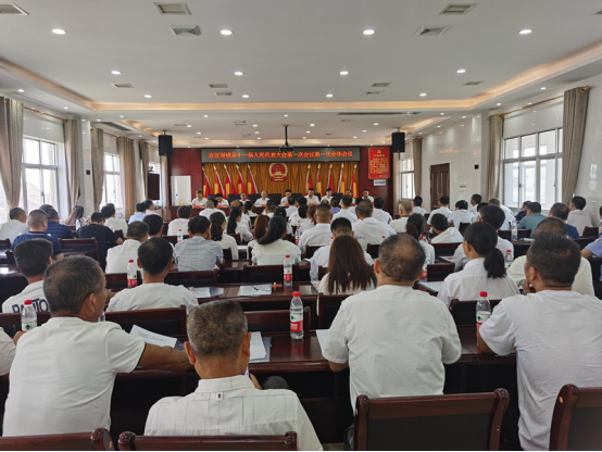 岩汪湖镇第十一届人民代表大会第一次会议顺利召开