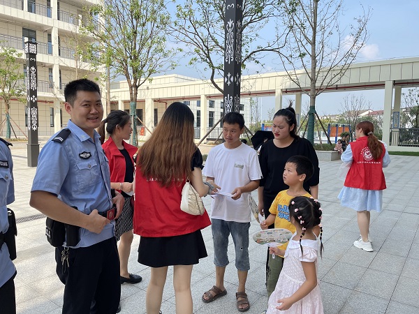 【文明实践在行动】敲响未成年人安全警钟   汉寿高新区一直在行动