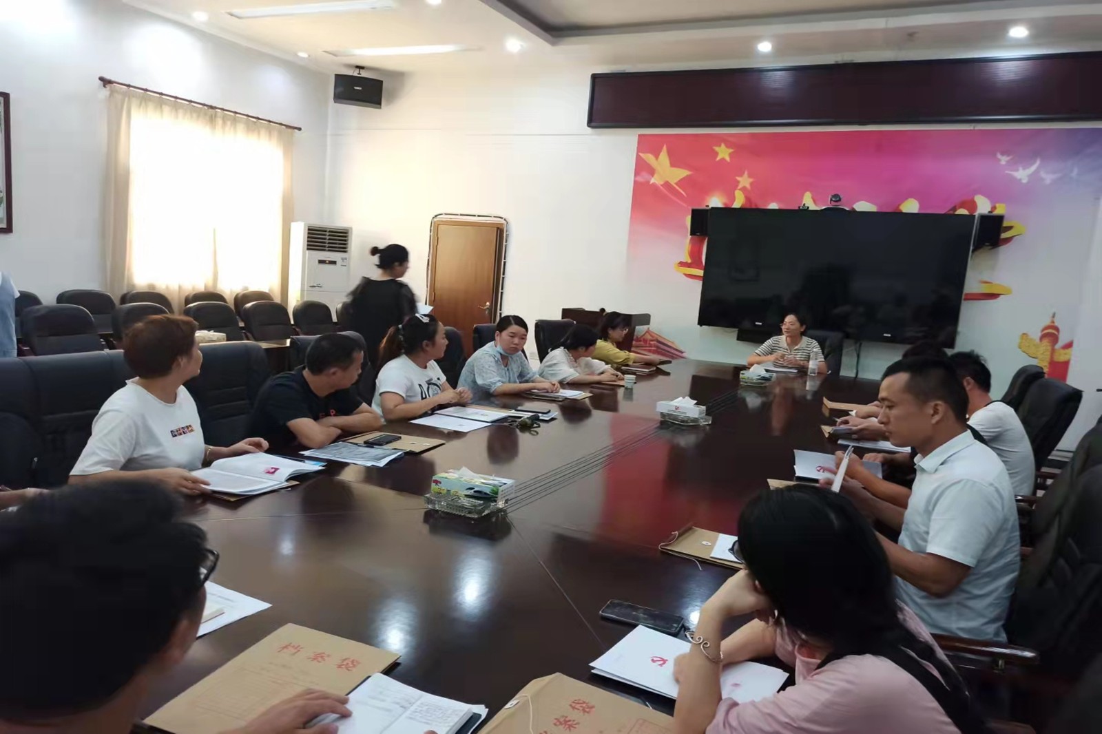 株木山街道召开2021年新发展党员座谈会