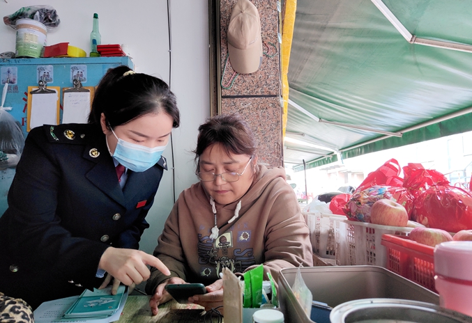 汉寿税务：医保宣传进“集市”   政策普惠入人心
