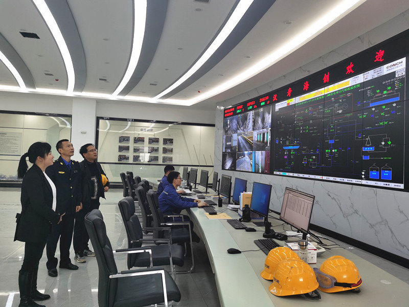 汉寿县城管执法局督导检查常德市东部生活垃圾焚烧发电厂安全生产工作