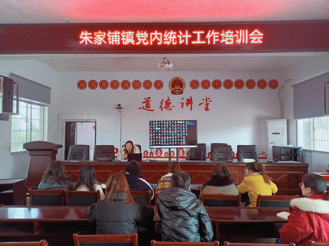 朱家铺镇召开党统工作培训会