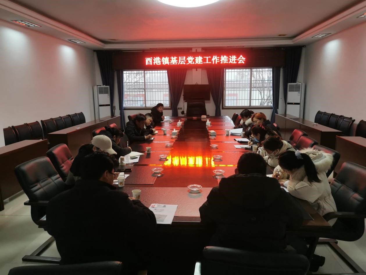 酉港镇召开党建工作调度会