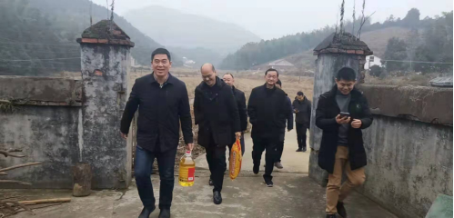 省应急厅救灾处领导来汉寿走访调研