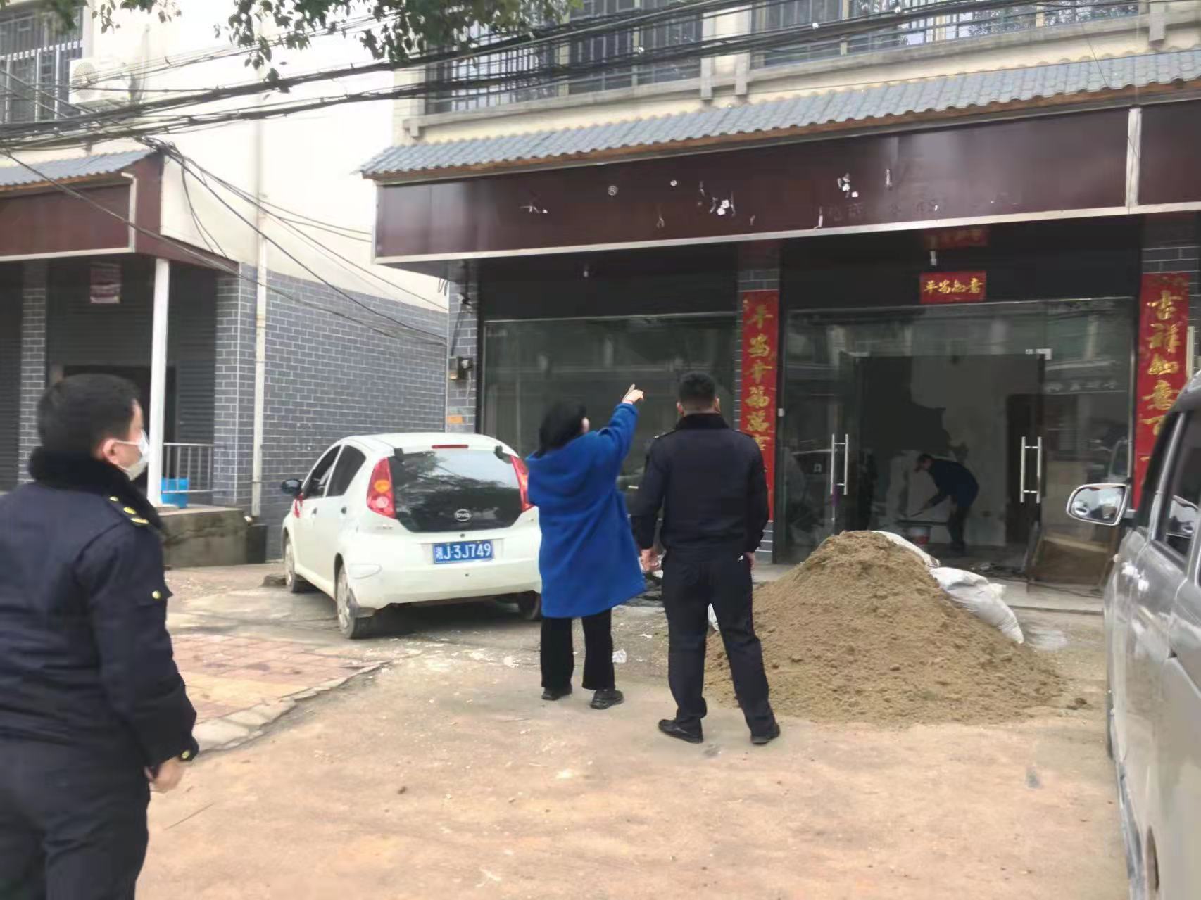 汉寿县城管执法局：提升集镇市容风貌  勇担疫情防控重任