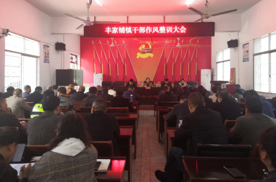 调频共振  丰家铺镇召开干部作风整训大会