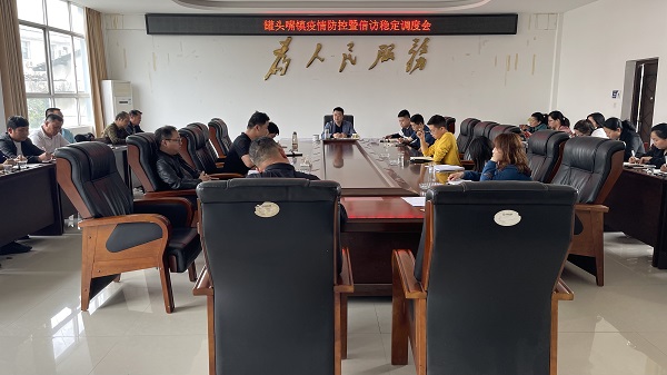罐头嘴镇召开疫情防控暨安全稳定工作会议