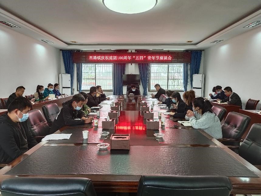 酉港镇：召开庆祝中国共产主义青年团成立100周年“五四”青年节座谈会
