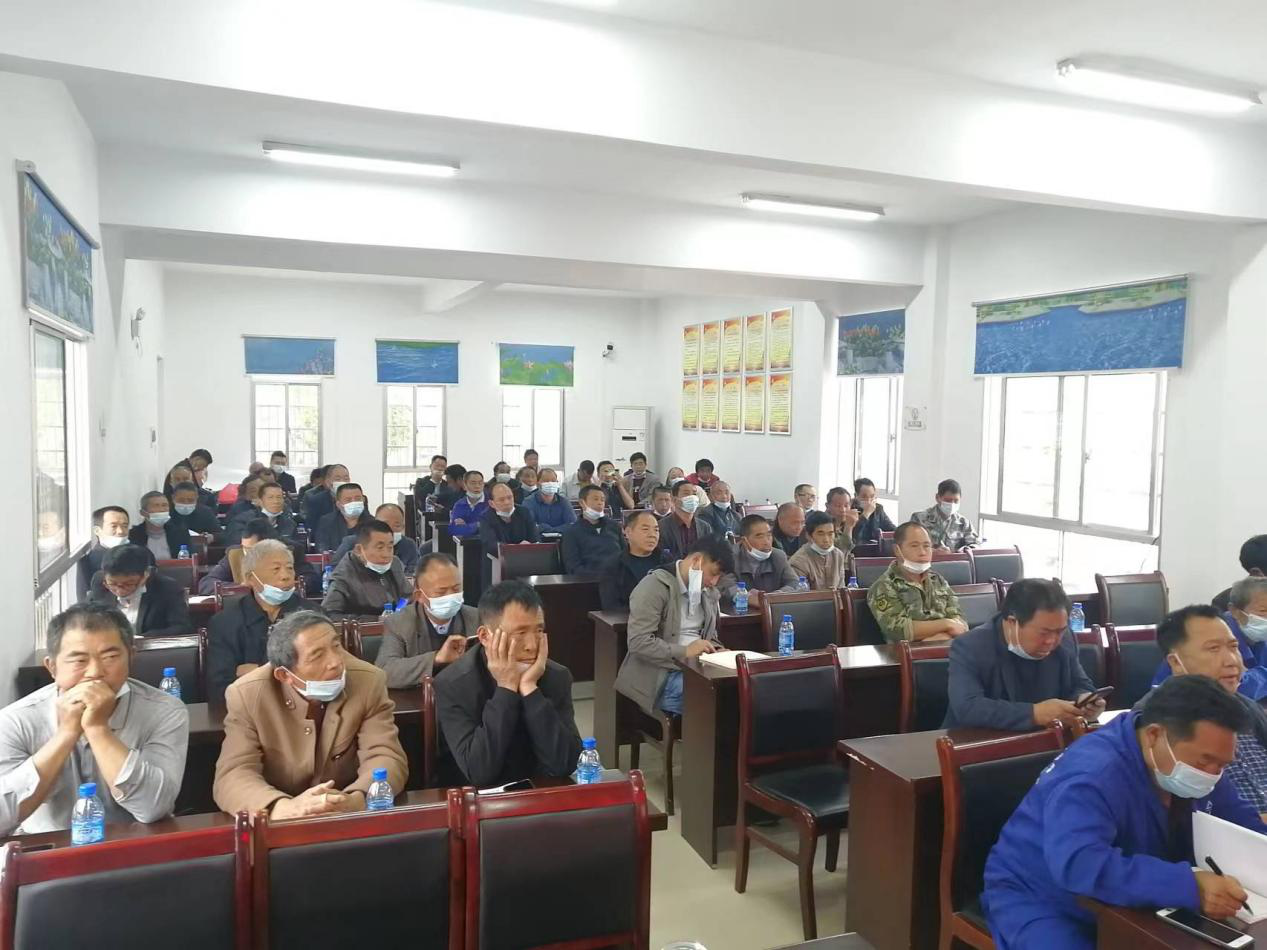 崔家桥镇召开化肥农药减量增效技术培训会