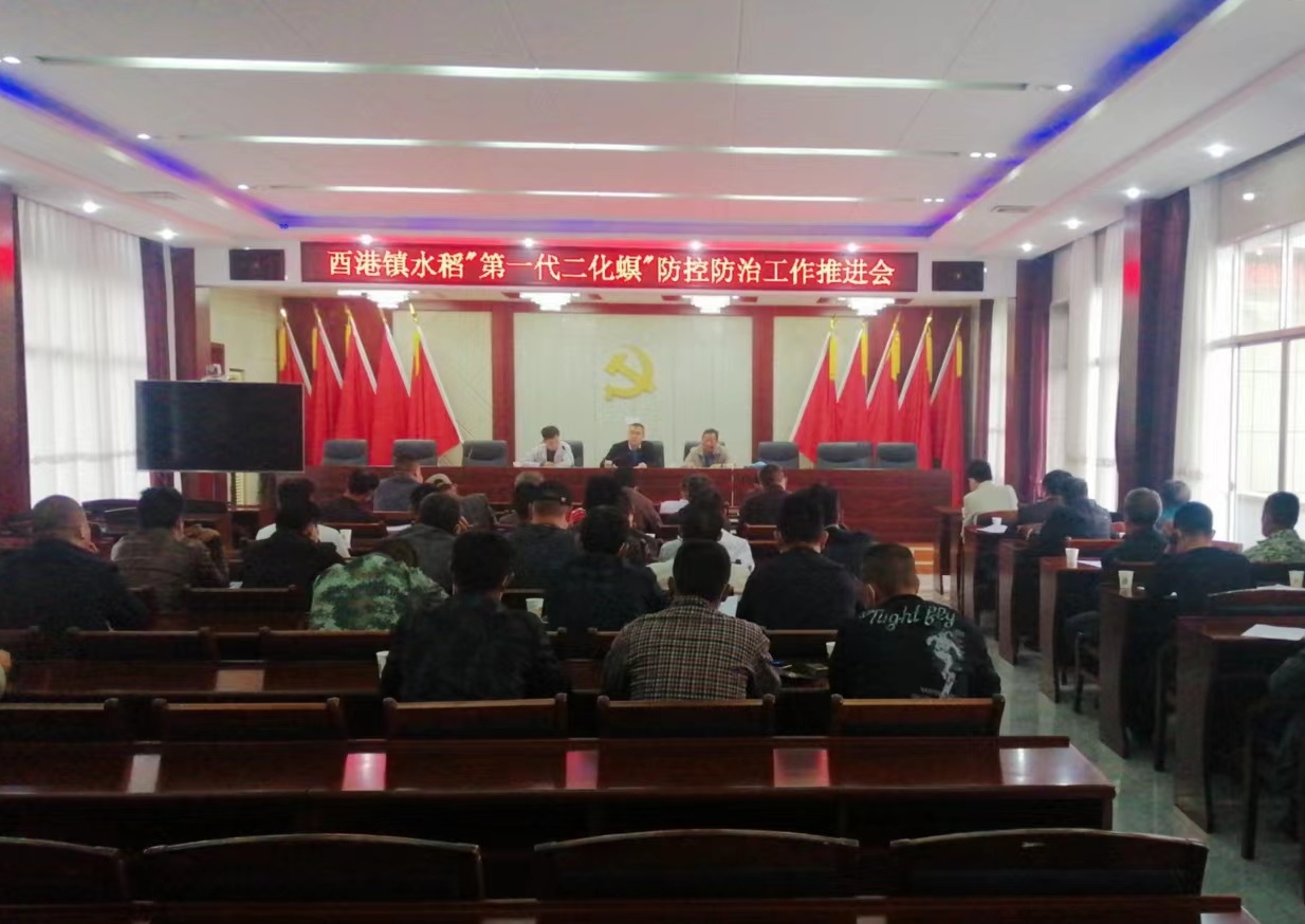 酉港镇召开农药化肥减量暨第一代二化螟防治工作推进会