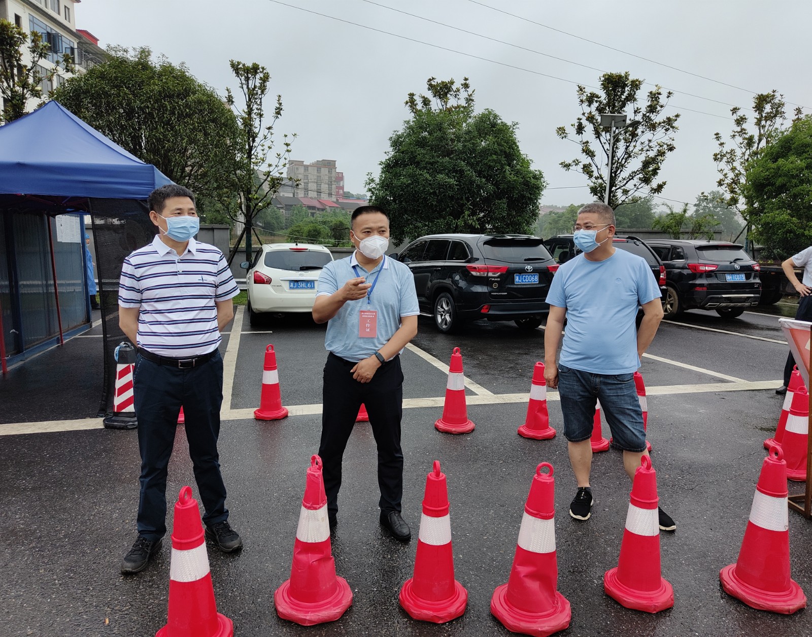 疫情防控共聚力 慰问一线暖人心