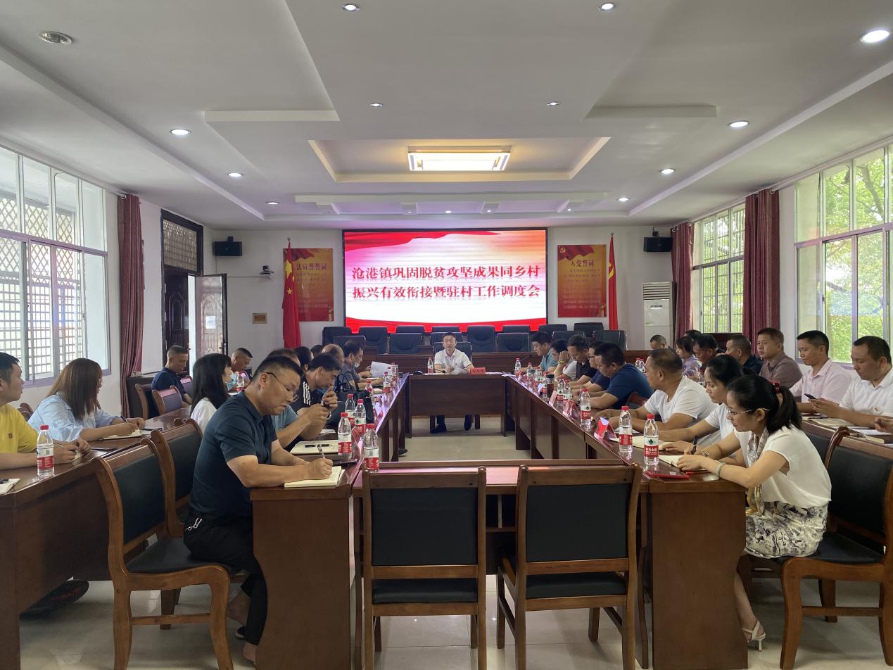 沧港镇：开展巩固拓展脱贫攻坚成果同乡村振兴有效衔接大走访行动