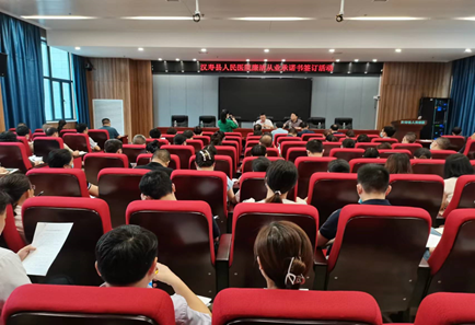 汉寿县卫生健康局：签订廉洁行医承诺书  筑牢思想“防腐墙”