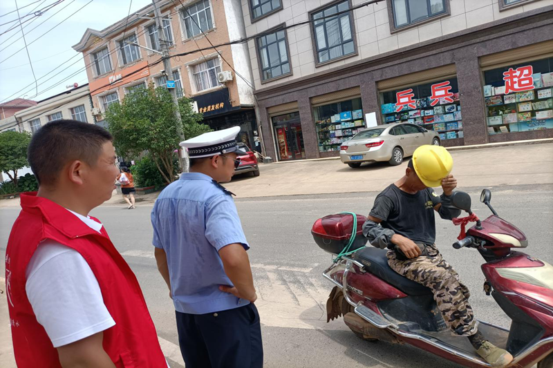 【安全生产进行时】株木山街道：联合开展道路交通安全专项整治行动
