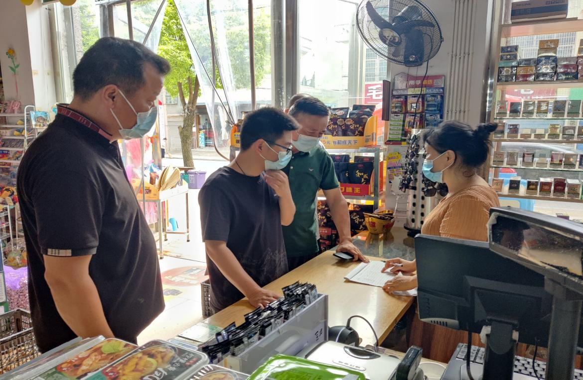 洋淘湖镇：强化“五小”门店管理  做好疫情防控常态化工作