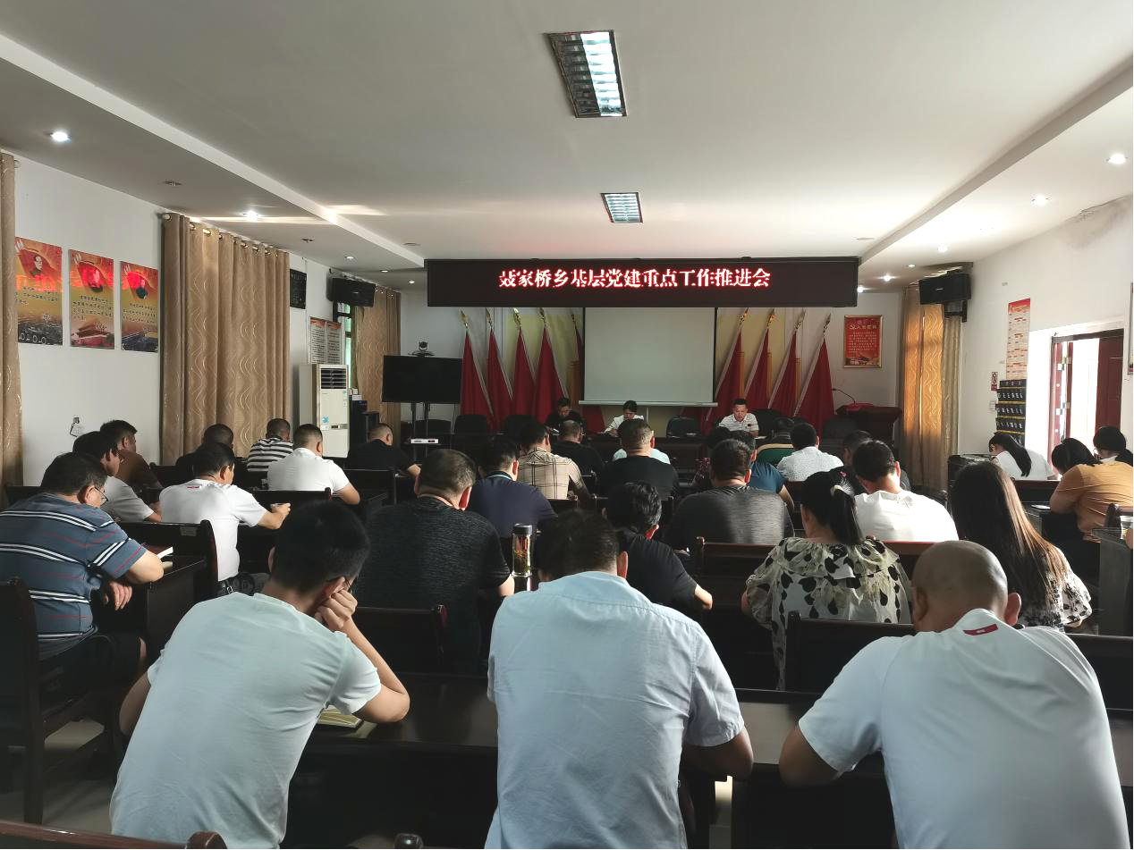 聂家桥乡召开基层党建重点工作推进会