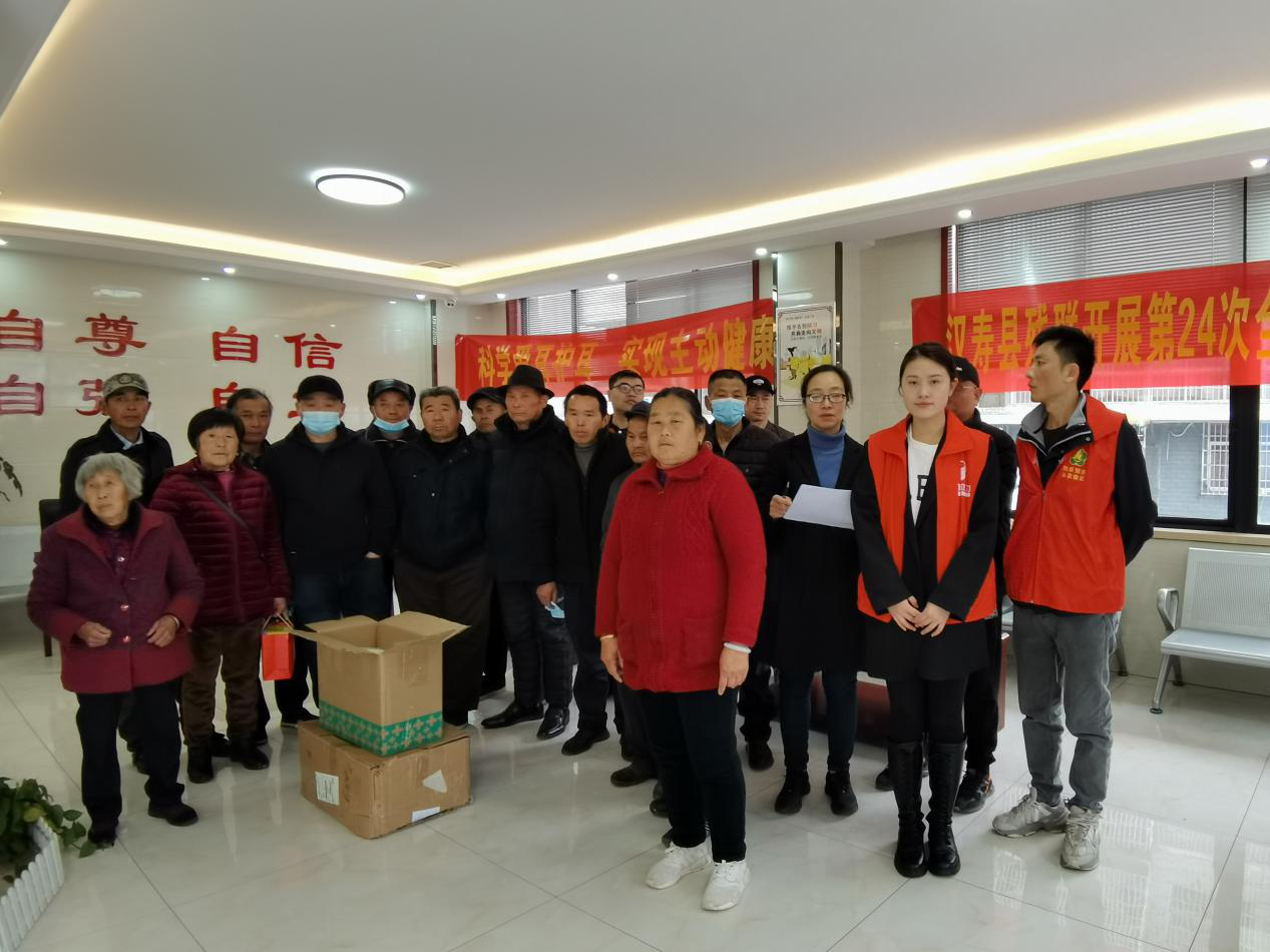 汉寿县残联为残疾人免费配发助听器